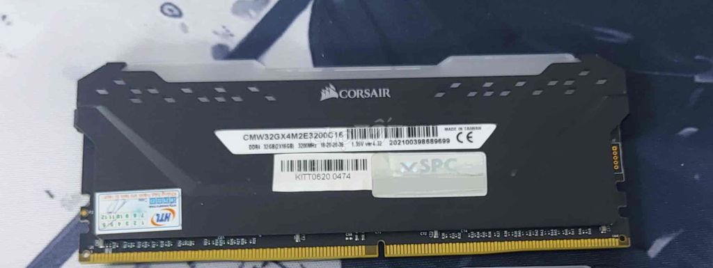 RAM Corsair Vengeance RGB Pro 16gb. Mua bán Linh kiện (RAM, Card...) tại Quận Đống Đa Hà Nội được đăng bởi Minh Đức hình 1