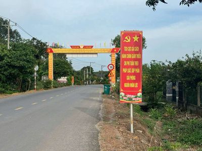 BÁN ĐẤT TẶNG NHÀ - đường ô tô 7m - 330M2 - CHỈ 1ty510)
