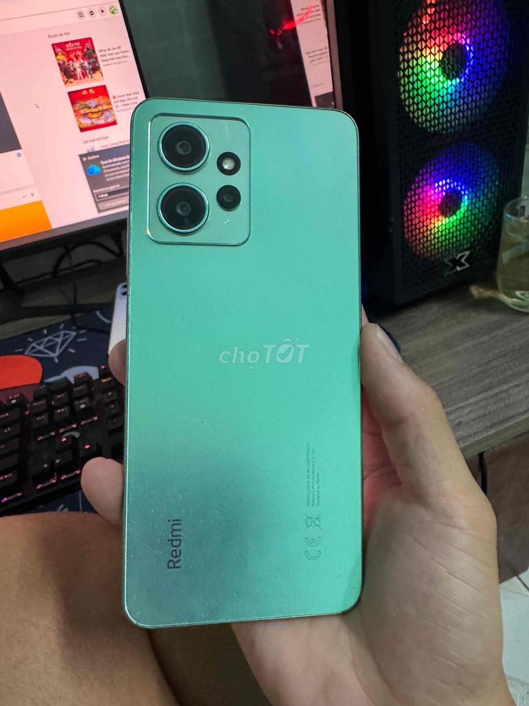 Xiaomi Redmi Note 12 128GB Xanh lá. Mua bán Điện thoại tại Quận Thanh Khê Đà Nẵng được đăng bởi FUKIE Điện thoại cũ giá rẻ đà nẵng hình 1