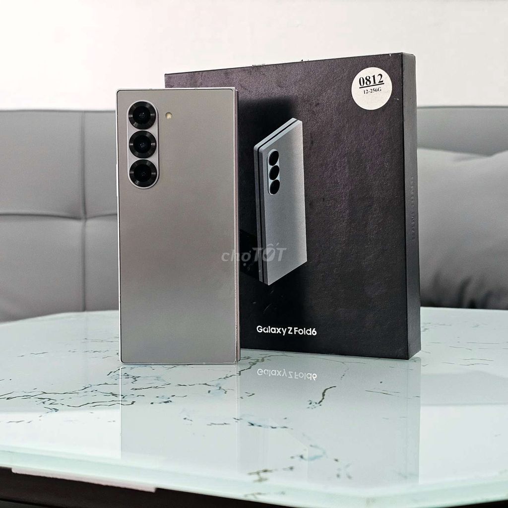 Samsung Galaxy Z Fold6 256GB Bạc. Mua bán Điện thoại tại Quận Ninh Kiều Cần Thơ được đăng bởi TD Mobile hình 1