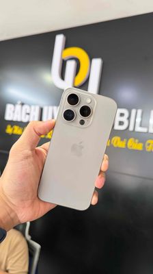 iPhone 15 Pro 256GB Titan tự nhiên - Pin 91%