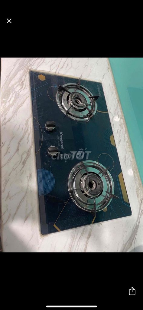 Bếp ga Kangaroo KG536B Mặt kính Đen. Mua bán Bếp, lò, đồ điện nhà bếp tại Thành phố Biên Hòa Đồng Nai được đăng bởi hồng đang lê hình 1