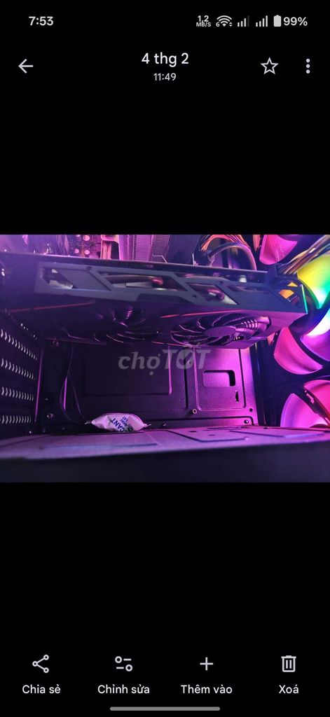 Card đồ họa RX 580 8GB. Mua bán Linh kiện (RAM, Card...) tại Huyện Krông Năng Đắk Lắk được đăng bởi Fan ming shu hình 1