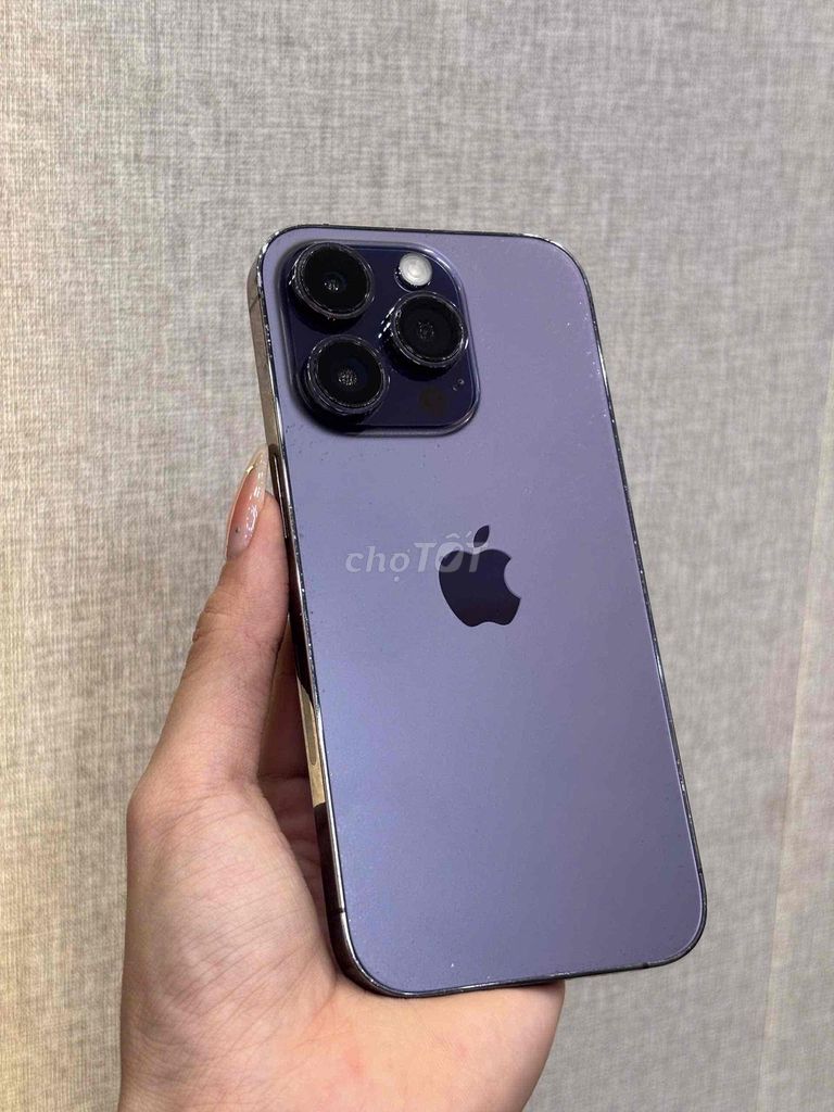 iPhone 14 Pro 256GB Tím 98% Qte Mỹ Pin 86 chip A16. Mua bán Điện thoại tại Quận Ninh Kiều Cần Thơ được đăng bởi Quý Mobile Cần thơ hình 1