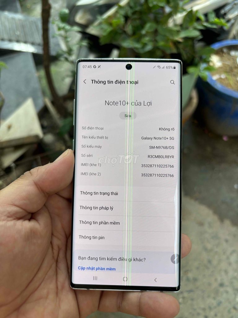 samsung note 10 plus han quoc 2 sim