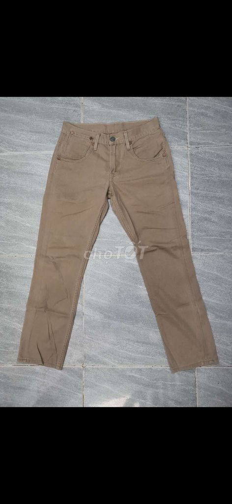 Quần jeans Levis 511 Slim-Fit U.S Nâu size 29. Mua bán Quần áo tại Quận Gò Vấp Tp Hồ Chí Minh được đăng bởi Hàng 2handsgood hình 1