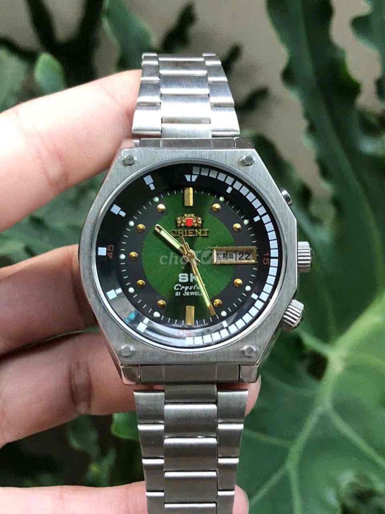 Đồng hồ Orient SK Crystal Nam Xanh. Mua bán Đồng hồ tại Quận Ba Đình Hà Nội được đăng bởi Đồng Hồ Lướt hình 1