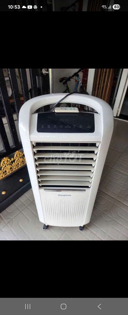 Quạt điều hòa Kangaroo Trắng tạo ẩm lọc khí. Mua bán Nội thất, đồ gia dụng khác tại Huyện Bình Chánh Tp Hồ Chí Minh được đăng bởi Nguyên khoa hình 1