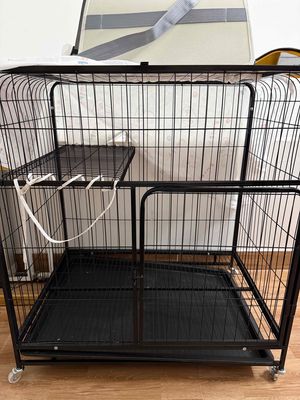 Chuồng mèo Petorldog kim loại đen 88x62x95cm. Mua bán Phụ kiện, Thức ăn, Dịch vụ tại Quận Ngũ Hành Sơn Đà Nẵng được đăng bởi Hoàng Việt