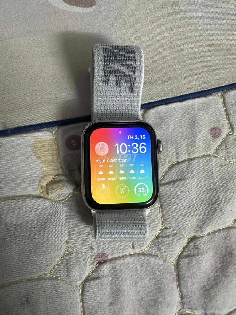 Apple Watch Series 5 Thép eSIM 84% pin. Mua bán Thiết bị đeo thông minh tại Quận Ba Đình Hà Nội được đăng bởi Bui Phong hình 1