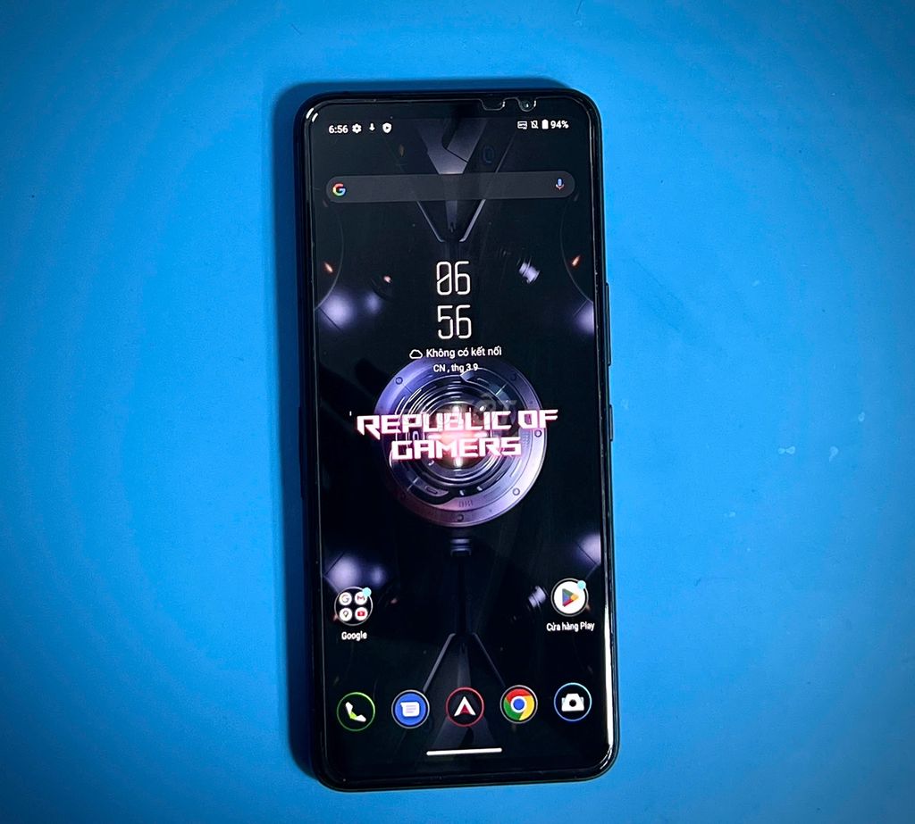 Asus Rog Phone 5 QT 16/256 đen như tin đăng gl