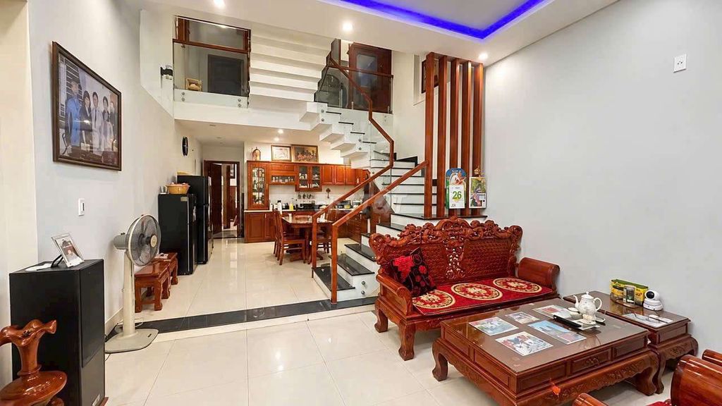 3-storey 4-bedroom house in Nam Việt Á near a park — photo 1