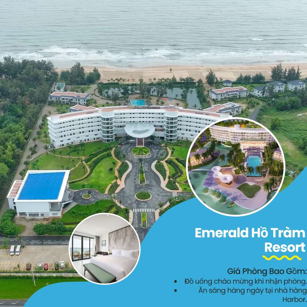 NGHỈ DƯỠNG TẠI EMERALD HỒ TRÀM RESORT