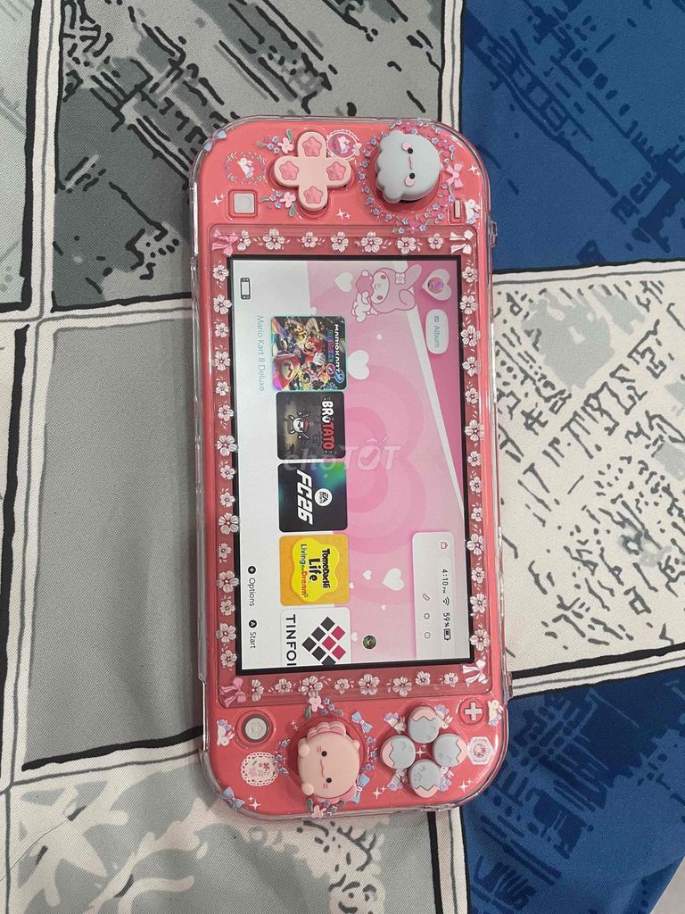 Nintendo Switch Lite 128GB Hồng Modded. Mua bán Thiết bị chơi game tại Quận Ngũ Hành Sơn Đà Nẵng được đăng bởi Phạm Rin Kiệt Anh hình 1