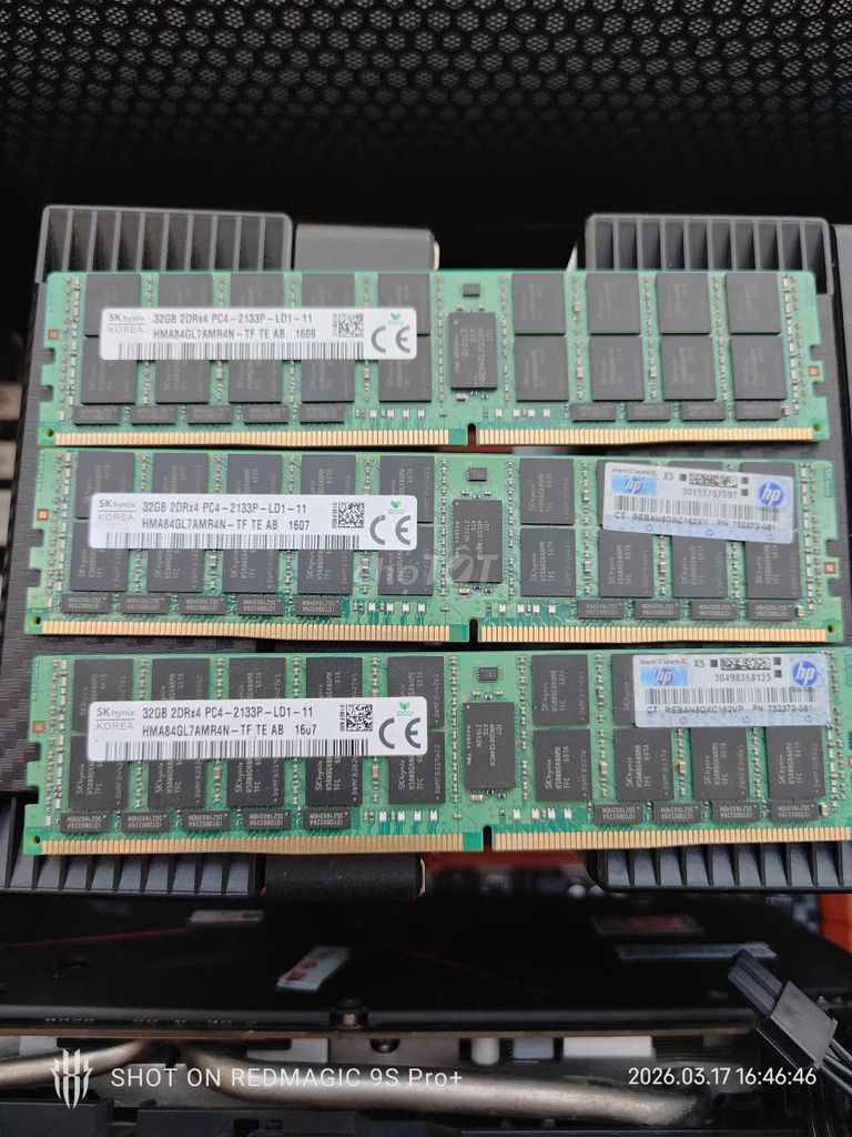 RAM SK Hynix ECC Registered 32GB. Mua bán Linh kiện (RAM, Card...) tại Quận Bình Tân Tp Hồ Chí Minh được đăng bởi MATTEO WATCH hình 1
