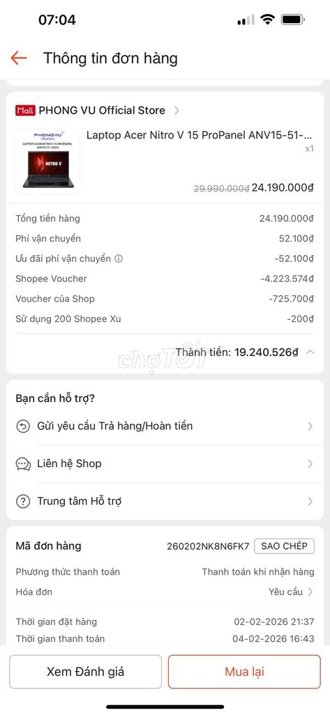 Acer Nitro V 15 i5-13420H 16GB/512GB. Mua bán Laptop tại Thành phố Biên Hòa Đồng Nai được đăng bởi Dac hình 1