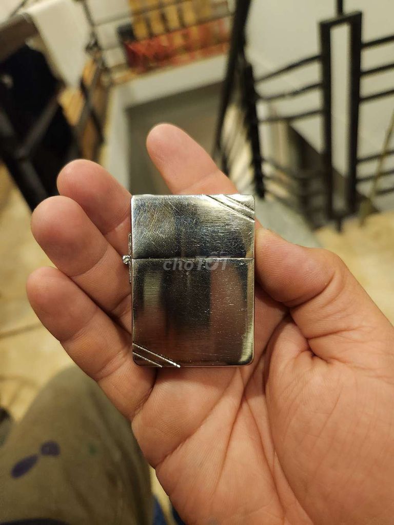 Bật lửa Zippo 1935 Replica Bạc. Mua bán Đồ sưu tầm, đồ cổ tại Thành phố Đà Lạt Lâm Đồng được đăng bởi Ngoc Le hình 1