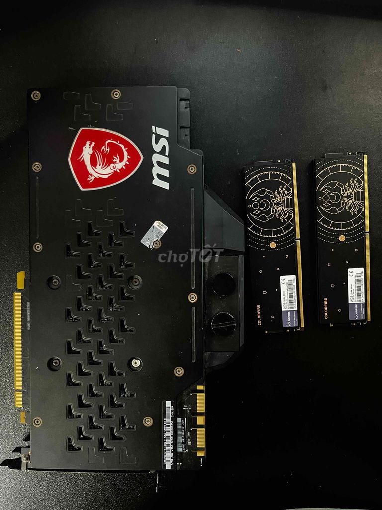 Card đồ họa MSI RTX 1080Ti. Mua bán Linh kiện (RAM, Card...) tại Quận Hai Bà Trưng Hà Nội được đăng bởi A Hai hình 1