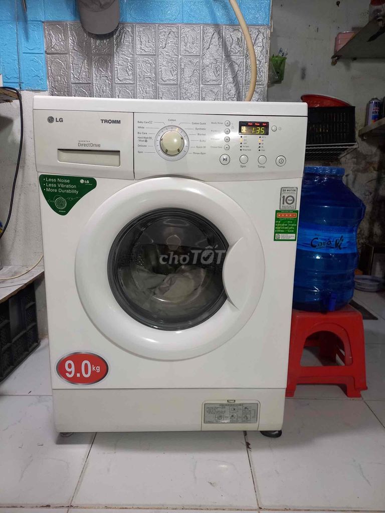 máy giặt LG 9kg còn mới
