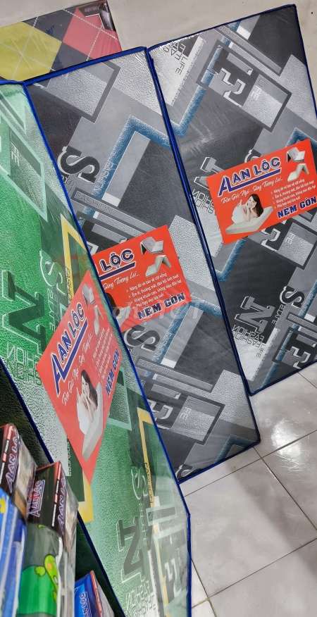Nệm Bông , Gòn ép Gấp 3 Thoáng Mát freeship. Mua bán Giường, chăn ga gối nệm tại Quận 3 Tp Hồ Chí Minh được đăng bởi Đại Lý Nệm Giá Rẻ hình 1