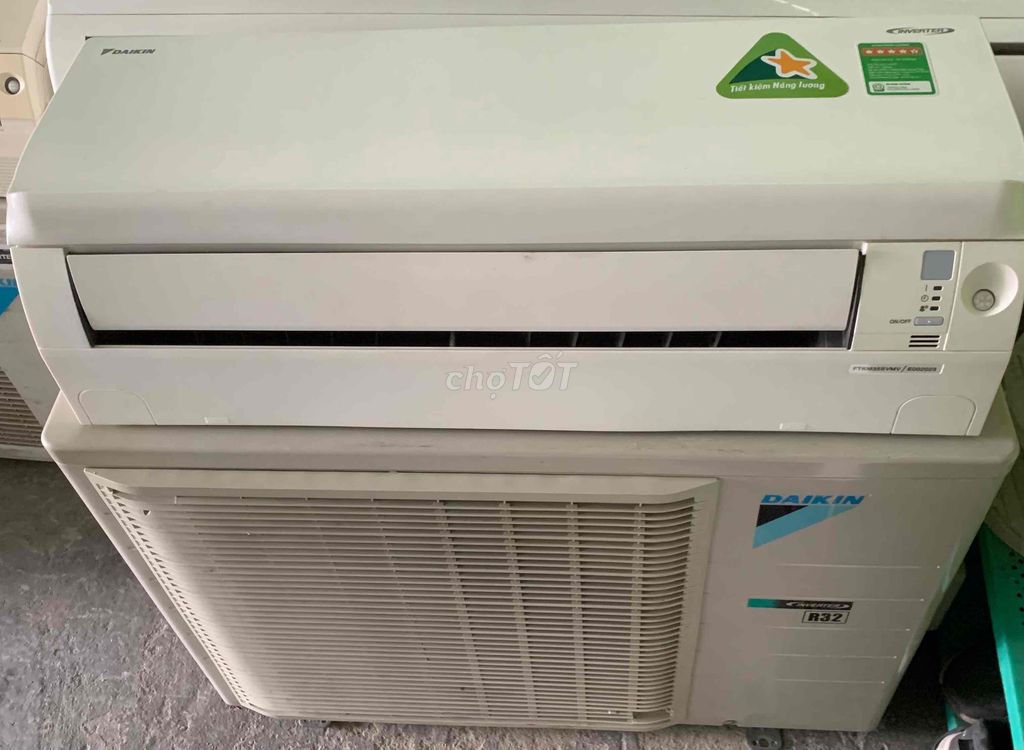 Thanh lý bộ đaikin 1.5hp inveter cao cấp new 95%