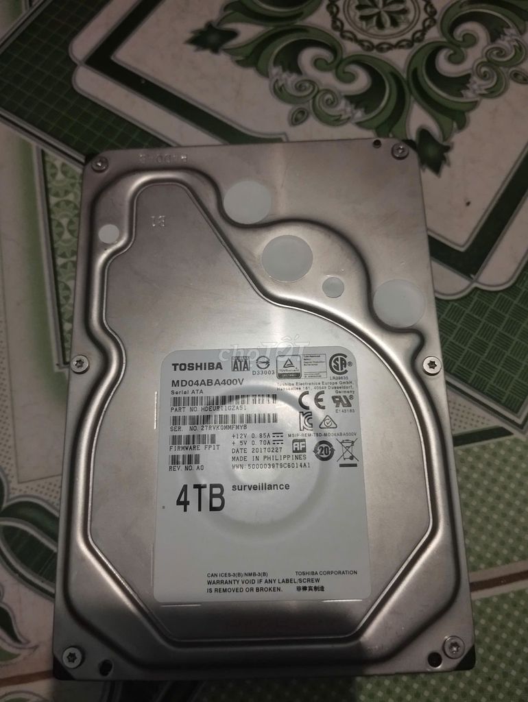 Ổ cứng HDD Toshiba 4TB