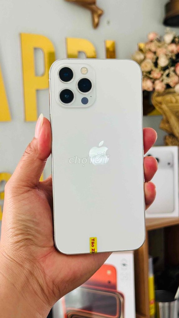 Apple iPhone 12 Pro Max 128GB Trắng. Mua bán Điện thoại tại Quận Ninh Kiều Cần Thơ được đăng bởi Minh  hình 1