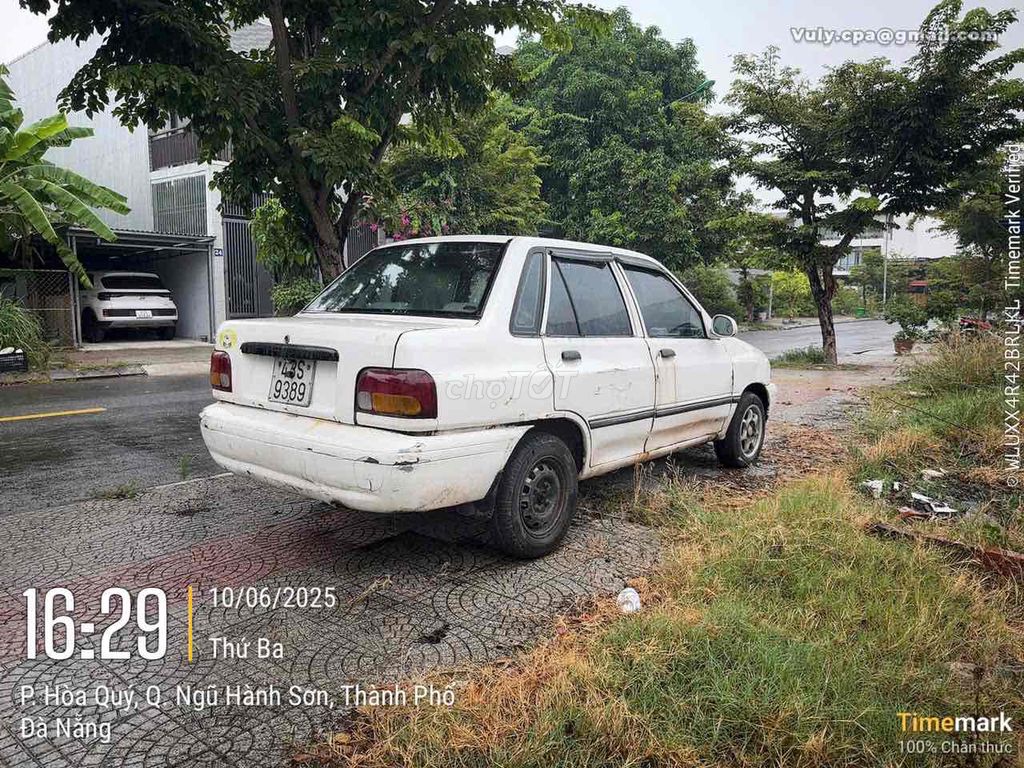 Kia Pride 2002 - 9999 km. Mua bán Ô tô tại Quận Ngũ Hành Sơn Đà Nẵng được đăng bởi Ms Khánh hình 3