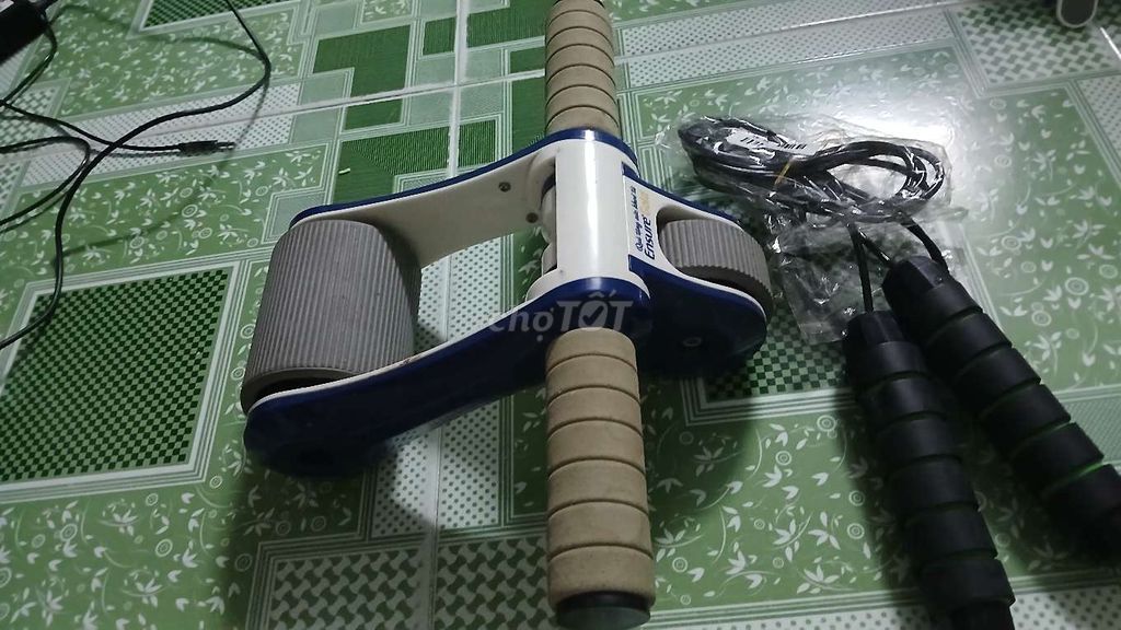 Con lăn tập bụng ensure kèm dây nhảy lõi sắt. Mua bán Đồ thể thao, Dã ngoại tại Quận 11 Tp Hồ Chí Minh được đăng bởi hoàng hình 1