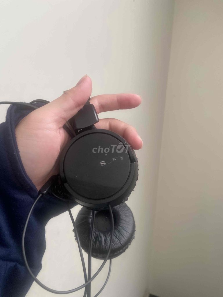 Tai nghe Sony Đen mới 95%. Mua bán Tivi, Âm thanh tại Thành phố Thủ Đức Tp Hồ Chí Minh được đăng bởi ĐẸP ZAI STORE hình 1
