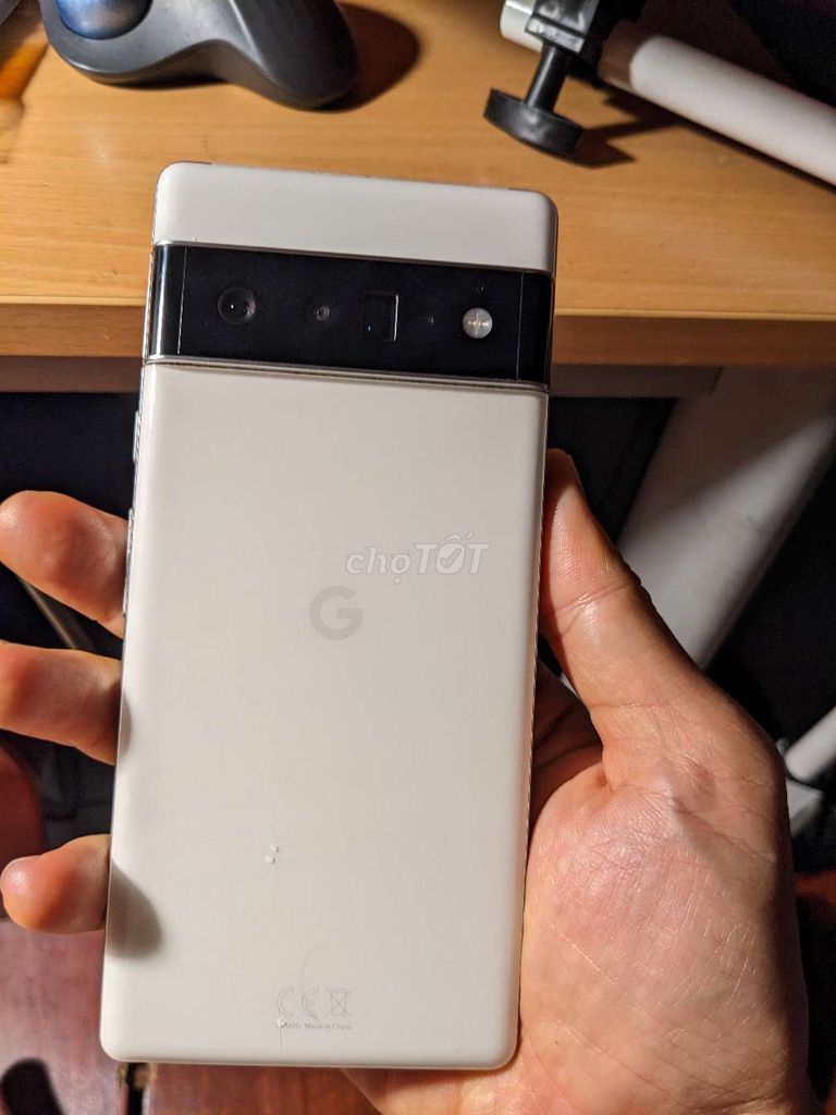 Google Pixel 6 Pro quốc tế trắng Hư màn hình. Mua bán Điện thoại tại Quận Tân Bình Tp Hồ Chí Minh được đăng bởi Hang Tot Gia Tot hình 1