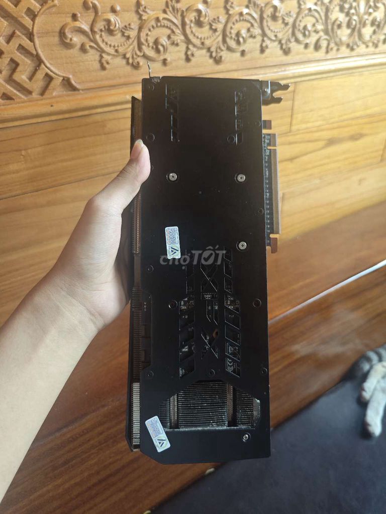 Card đồ họa XFX RX 6700 XT Đen Đã sử dụng. Mua bán Linh kiện (RAM, Card...) tại Huyện Bình Xuyên Vĩnh Phúc được đăng bởi Anh Nguyễn hình 1