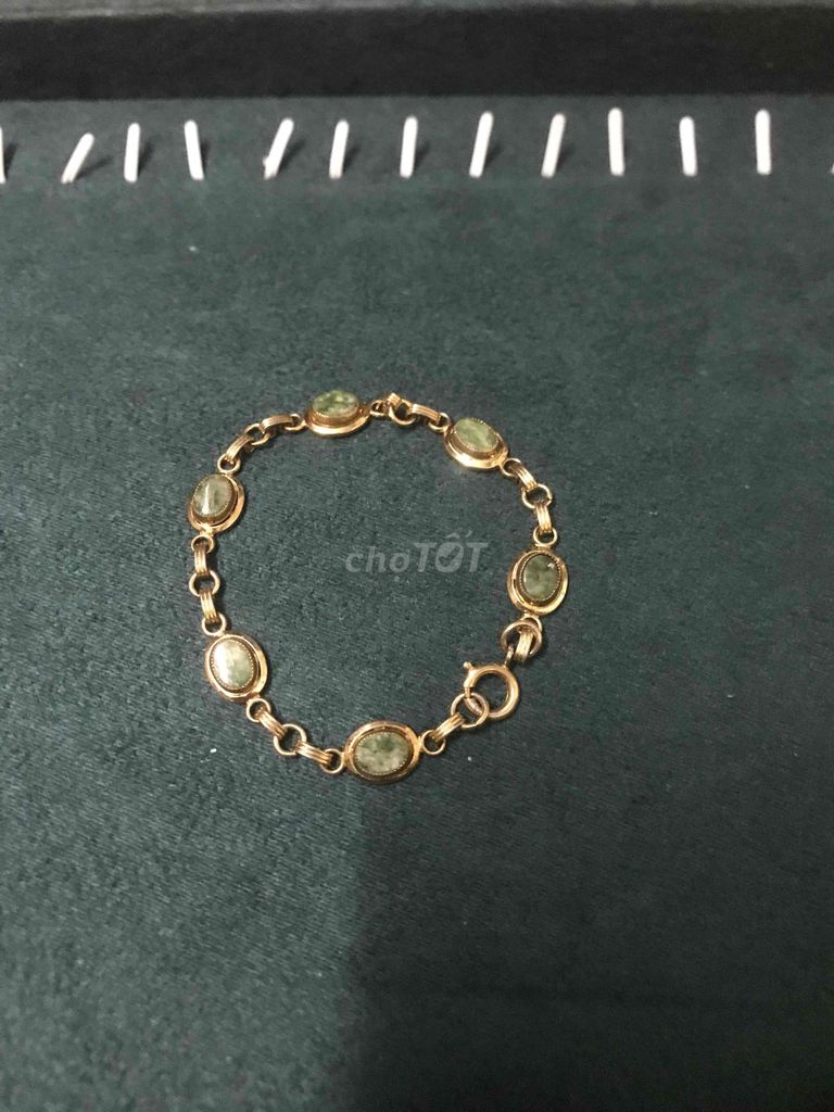 Vòng tay Mạ vàng Đá Nữ Vàng Xanh. Mua bán Phụ kiện thời trang khác tại Thành phố Thủ Đức Tp Hồ Chí Minh được đăng bởi Đặng Khánh 2HanD hình 1