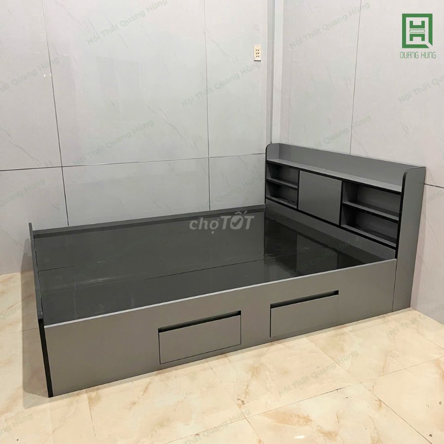 Giường ngủ Nhựa Ecoplast Xám - Giường nhựa -Giường. Mua bán Giường, chăn ga gối nệm tại Quận Bình Thạnh Tp Hồ Chí Minh được đăng bởi LÊ VĂN HÙNG hình 1