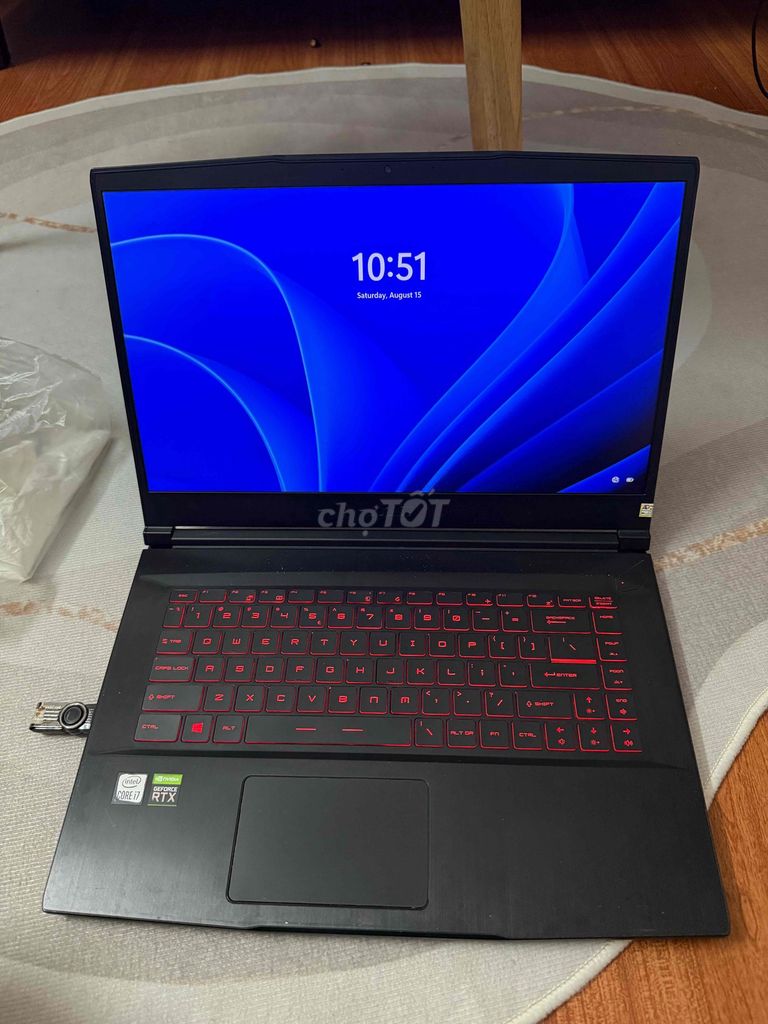 MSI GF63 Thin 10UC i7-10750H 15.6 inch 16GB Đen. Mua bán Laptop tại Huyện Gia Lâm Hà Nội được đăng bởi doãn trọng tài hình 1