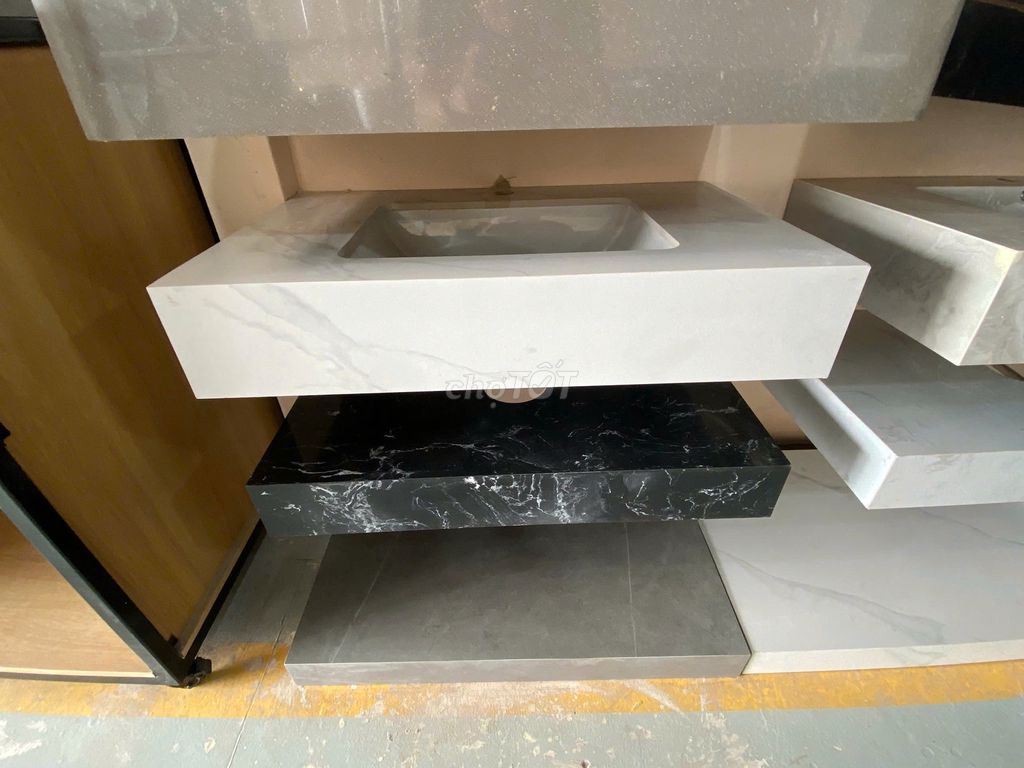 Chậu rửa mặt Đá Trắng, Đen Mới. Mua bán Thiết bị vệ sinh, nhà tắm tại Huyện Đông Anh Hà Nội được đăng bởi Anh Tuan hình 1
