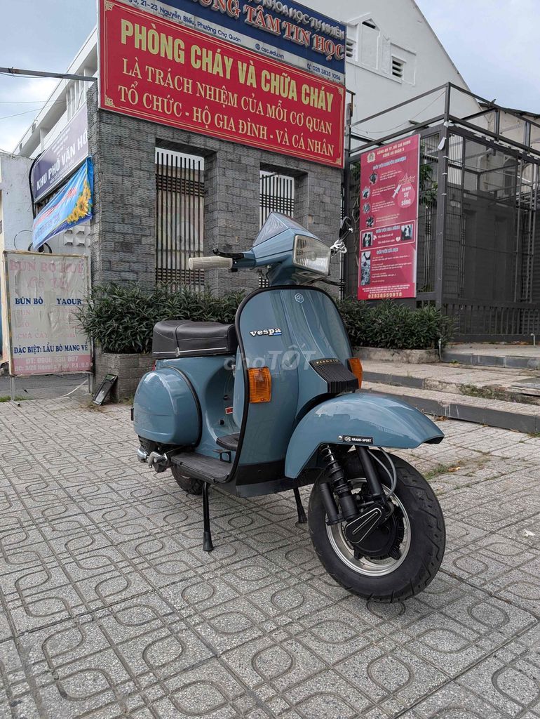 Vespa Excel 150 Màu Xanh Date 97  Chính Chủ. Mua bán Xe máy tại Quận 5 Tp Hồ Chí Minh được đăng bởi Vestan hình 1