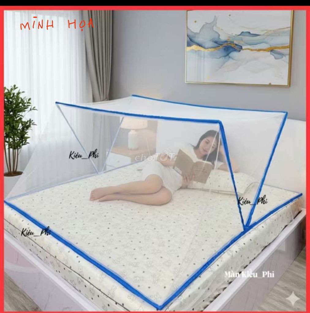 Mùng xếp tự bung vải lưới. Mua bán Nội thất, đồ gia dụng khác tại Thành phố Bến Tre Bến Tre được đăng bởi Thịnh hình 1