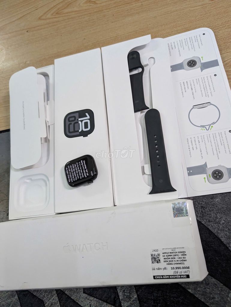 apple watch series 10 jetblack chính hãng như mới