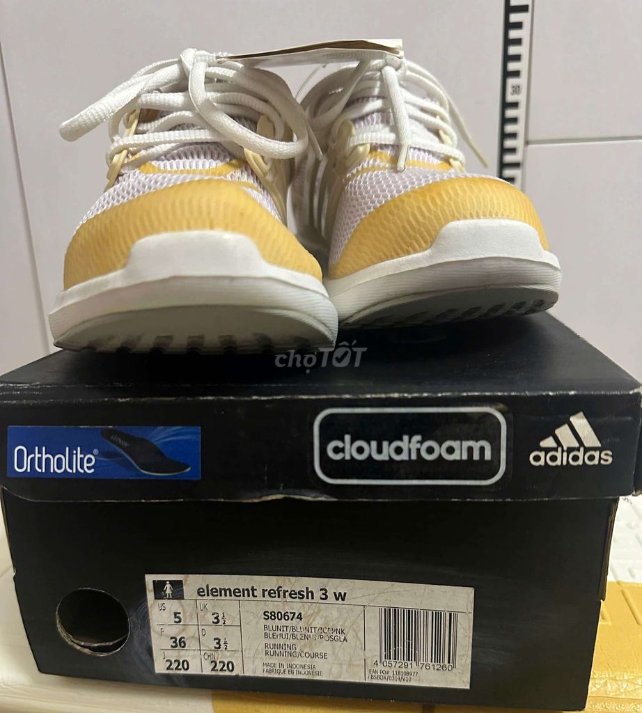 Giày thể thao Adidas Nữ Hồng Size 36. Mua bán Giày dép tại Quận Tân Bình Tp Hồ Chí Minh được đăng bởi Tuấn Nguyễn hình 1
