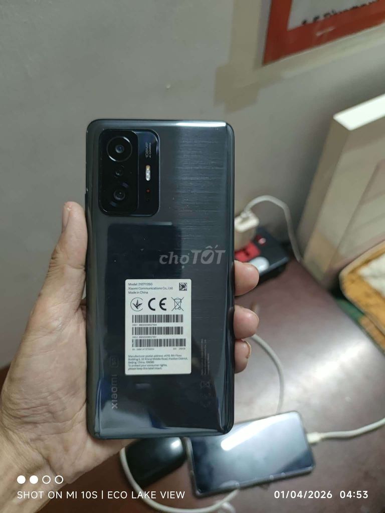 Xiaomi Mi 11T Pro 256GB Đen Đã sử dụng. Mua bán Điện thoại tại Quận Hoàng Mai Hà Nội được đăng bởi tiến lộc hình 1