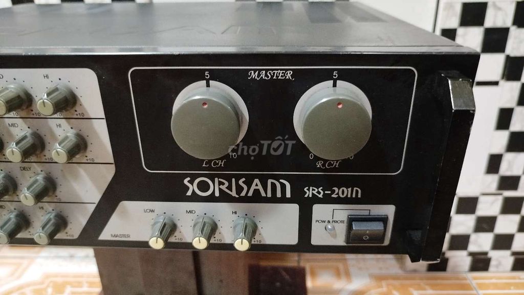 Amply Sorisam SRS-201N Đen. Mua bán Tivi, Âm thanh tại Quận Lê Chân Hải Phòng được đăng bởi Hungtran  hình 1