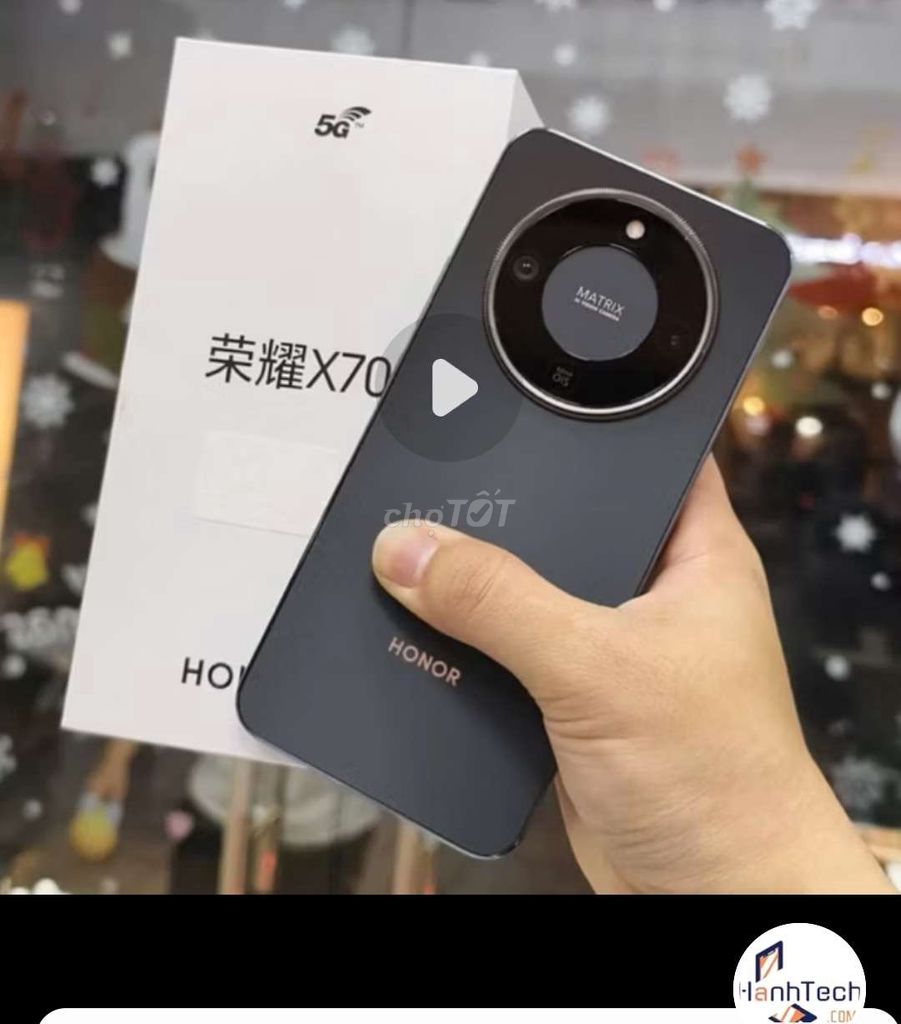 Honor X70 Đen 8300mAh 120Hz Full box. Mua bán Điện thoại tại Quận Ninh Kiều Cần Thơ được đăng bởi Triệu ngọc gia hân hình 1