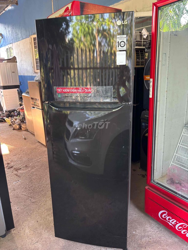 Tủ lạnh LG 315L Inverter Đen. Mua bán Tủ lạnh tại Huyện Châu Đức Bà Rịa - Vũng Tàu được đăng bởi Hà Minh hình 1