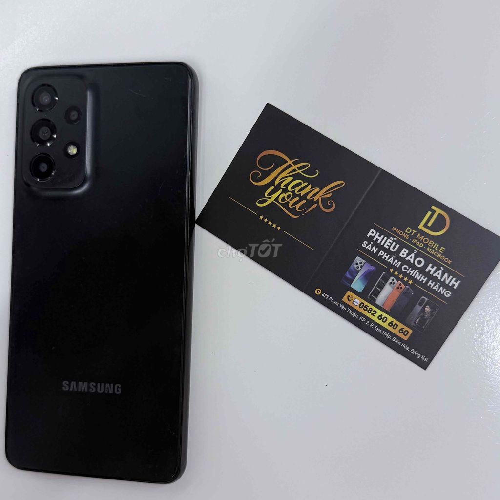 Samsung Galaxy A33 5G 128GB Đen chính hãng. Mua bán Điện thoại tại Thành phố Biên Hòa Đồng Nai được đăng bởi DT MOBILE BIÊN HOÀ hình 1