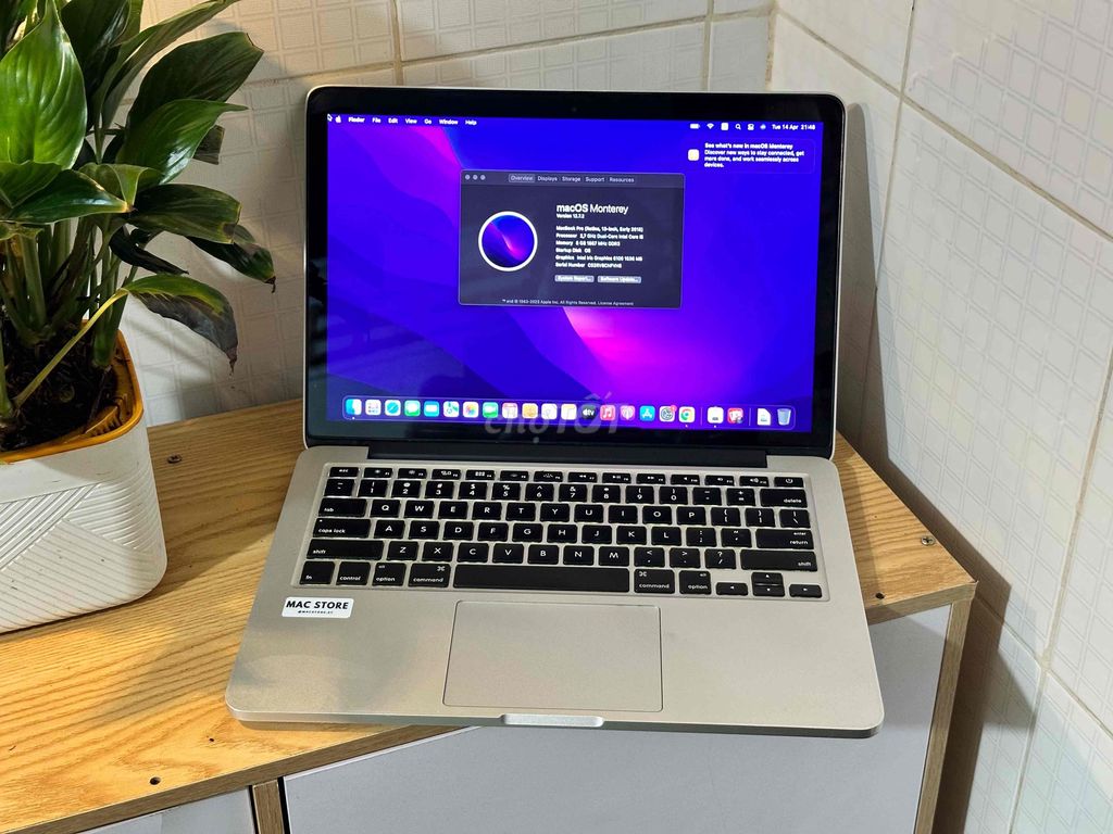 Apple MacBook Pro 2015 i5 13 inch 8GB/128GB. Mua bán Laptop tại Huyện Giồng Trôm Bến Tre được đăng bởi Macbook xách tay giá rẻ hình 1