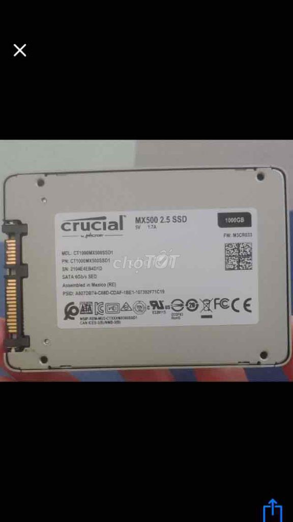 ổ cứng ssd 1000g mỹ