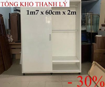 TỦ QUẦN ÁO GỔ-TỦ QUẦN ÁO THANH LÝ-TỦ QUẦN ÁO 1M7. Mua bán Tủ, kệ gia đình tại Quận Phú Nhuận Tp Hồ Chí Minh được đăng bởi KHO THANH LÝ TOP1