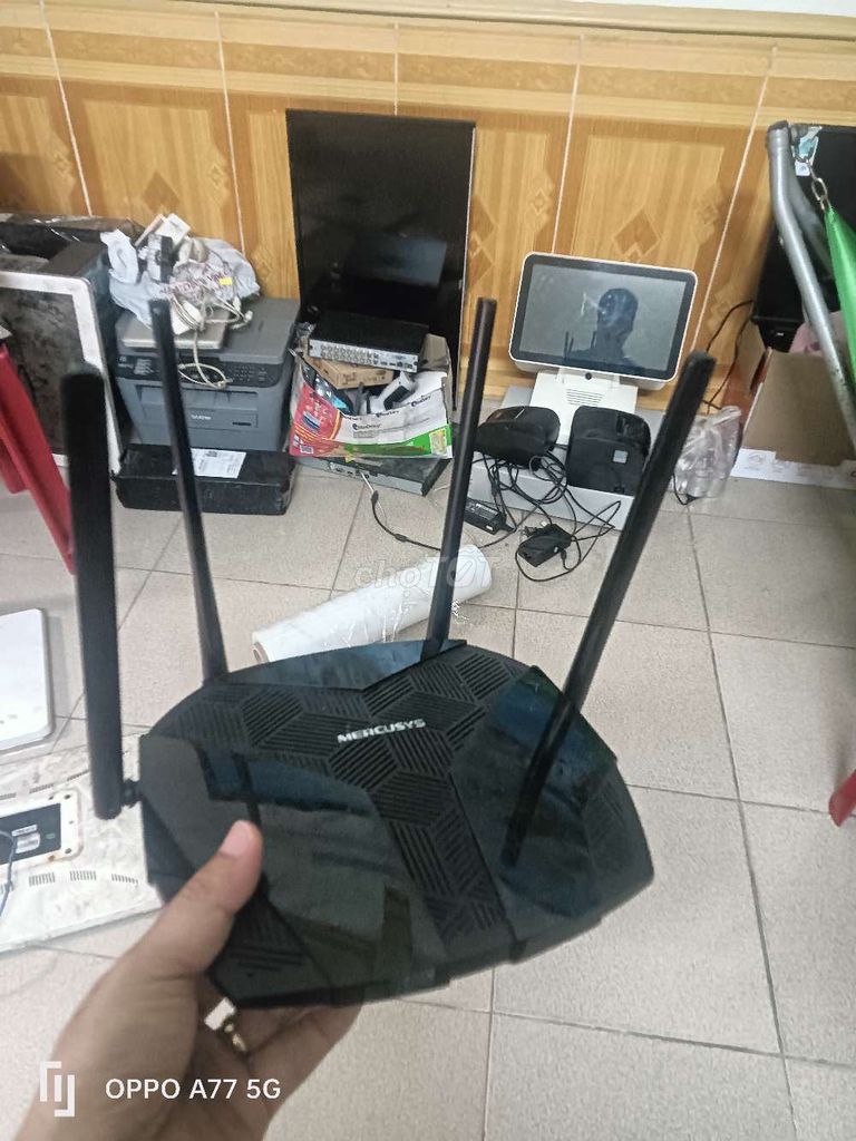 router wifi 6 Mercusys MR70X Đen. Mua bán Phụ kiện (Màn hình, Chuột...) tại Huyện Bình Xuyên Vĩnh Phúc được đăng bởi Thuan Tran hình 1
