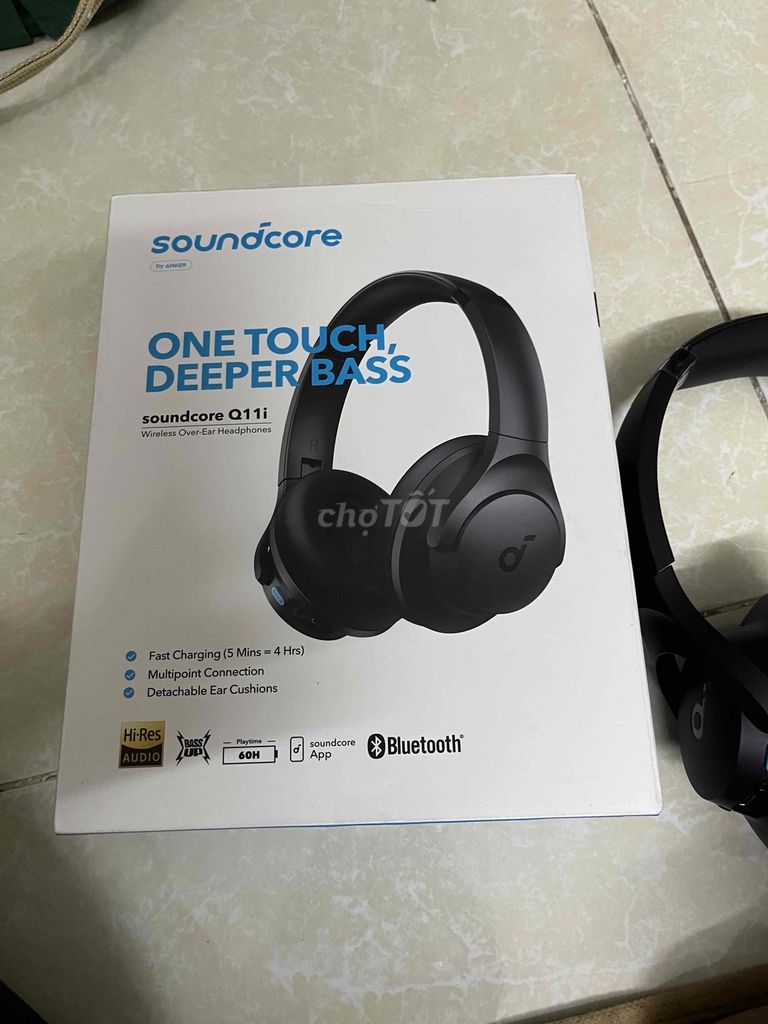 Tai nghe Soundcore Q11i Đen. Mua bán Tivi, Âm thanh tại Quận 11 Tp Hồ Chí Minh được đăng bởi Ghphong hình 1